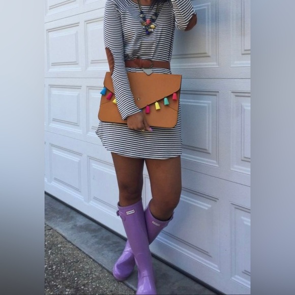 Hunter Boots - Purple - Tall NWOT - Picture 12 of 14